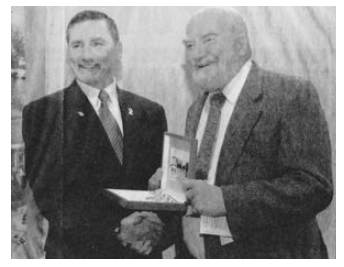 Frank Roy receives 2010 Perth Medal