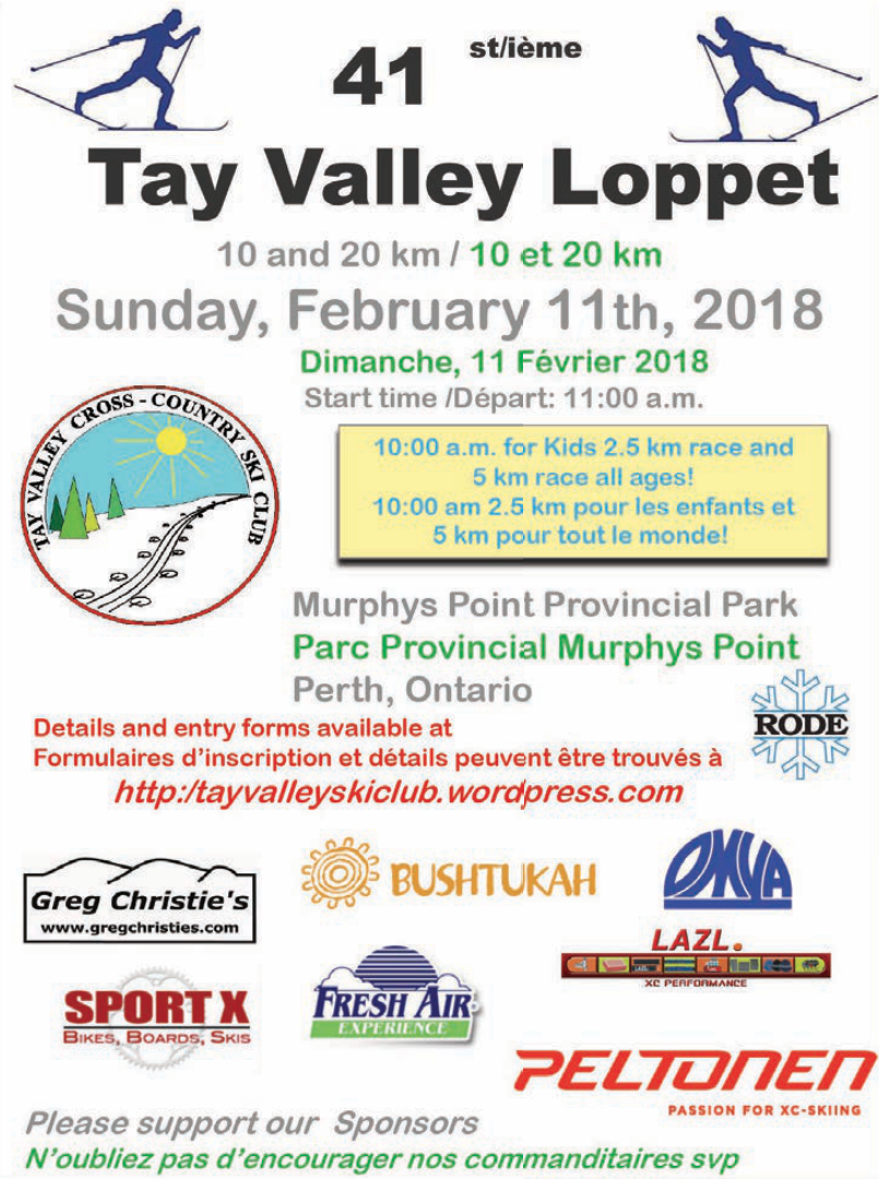 Tay Valley Loppet at Murphy's Point