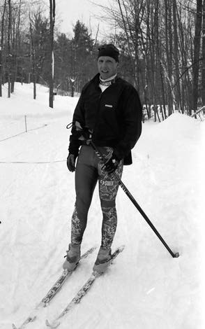 Legendary Arctic adventurer Richard Weber takes 1st place in the 1999 Loppet.
