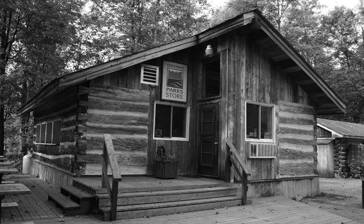 Ski Club Chalet now doubles as the Park Store during the camping season